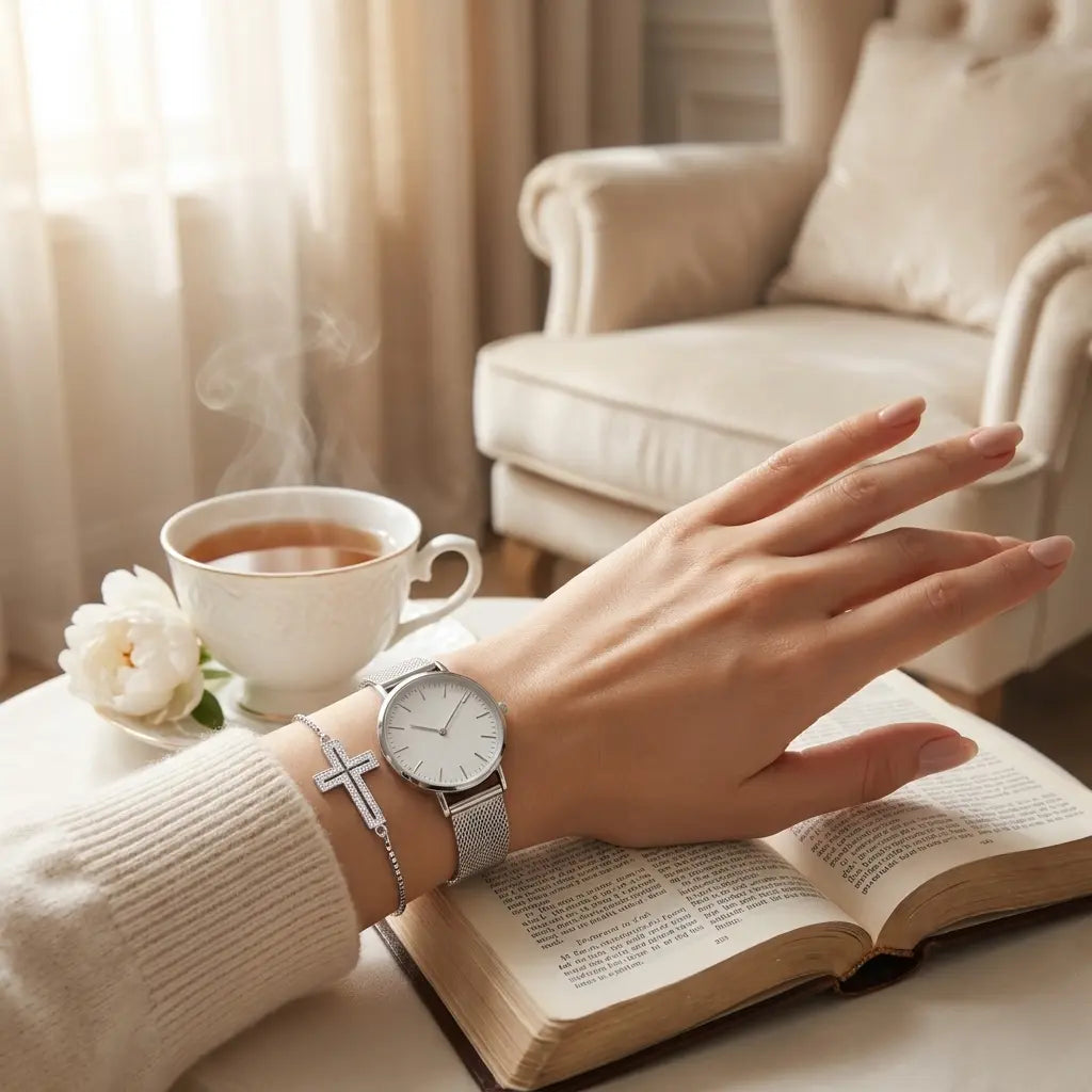 Carried in quiet moments.