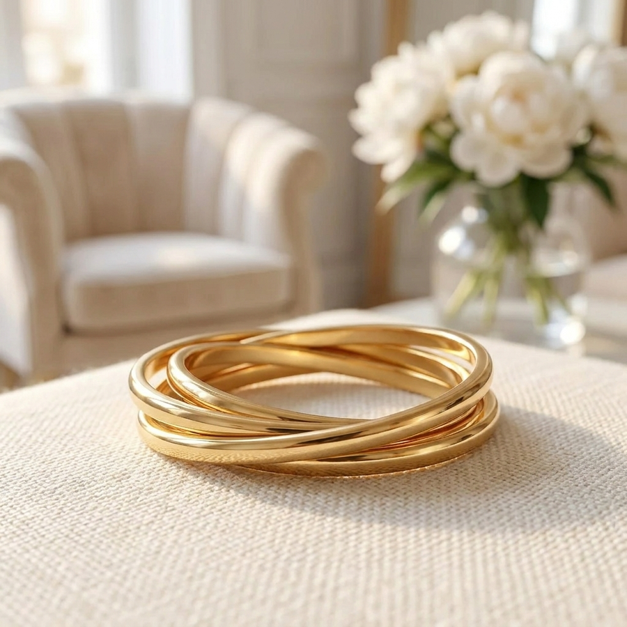 Three smooth-rolling bands.