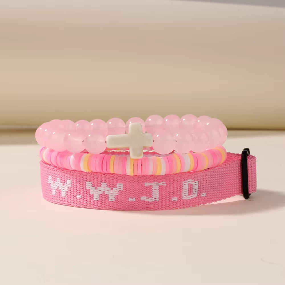 W.W.J.D Bracelet Stack