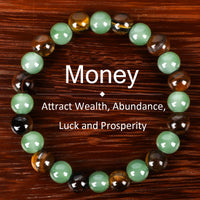 Fashion Commuter Bracelet Jewelry, Beaded Bracelet for Women, Tiger'S Eye Stone Bracelet with Beads.