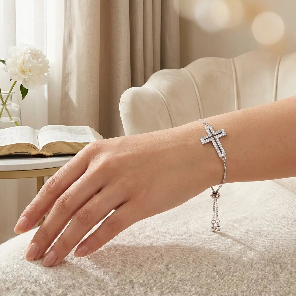 Stackable with her watch and her favorites.