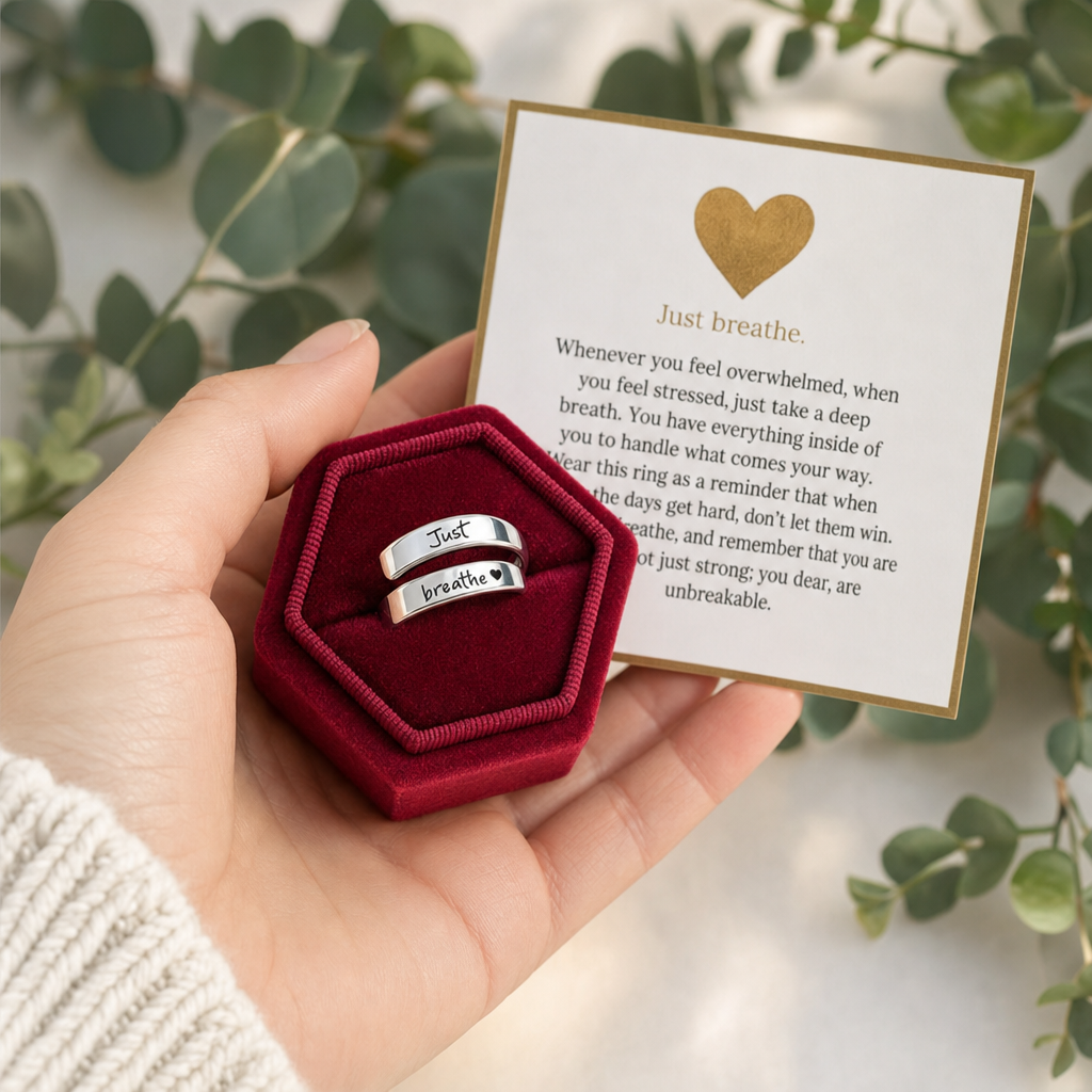 Just Breathe Ring