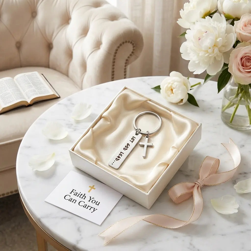 Ready to gift, ribbon and all.