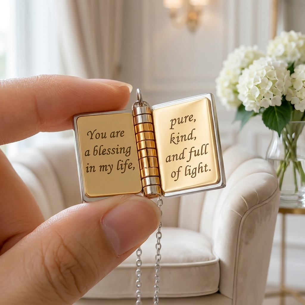 Ready to gift, ribbon and all.