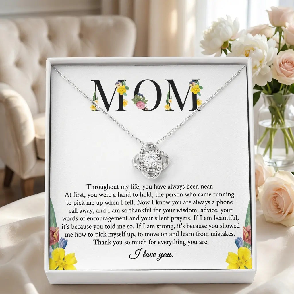 Forever Your Little Boy Necklace — Mom